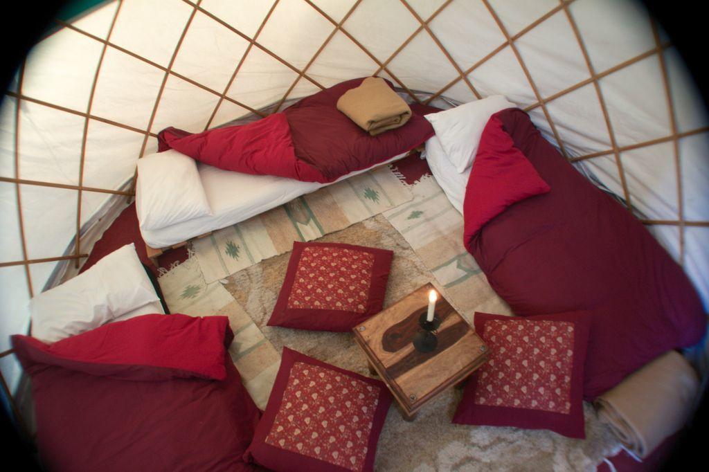 Hotel Festival Yurts Hay-On-Wye Exterior foto